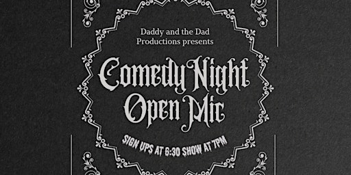 Comedy Night Open Mic @ Underworld Distillery