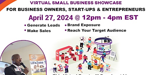 Imagem principal de Virtual Small Business Showcase - For Business Owners and Start Ups