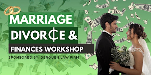 Image principale de Marriage, Divorce, and Finances Workshop