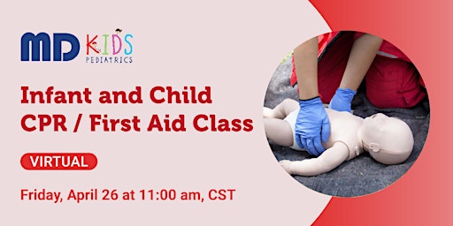 Free Virtual Infant and Child CPR/ First Aid Class primary image