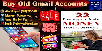Immagine principale di 19 Best sites to Buy Gmail Accounts ( Aged & PVA ) 