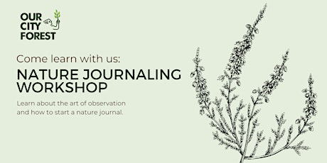 Education Center: Intro to Nature Journaling