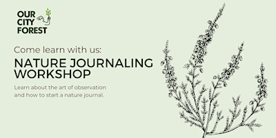 Immagine principale di Education Center: Intro to Nature Journaling 