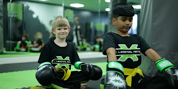 Free Trial Martial Arts Class for 6-11 year olds