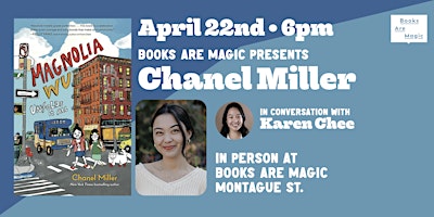 Imagem principal do evento In-Store: Chanel Miller: Magnolia Wu Unfolds It All w/ Karen Chee