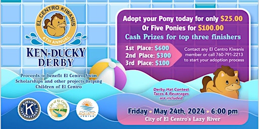 Imagen principal de 4th Annual-El Centro Kiwanis’ Ken-Ducky Derby