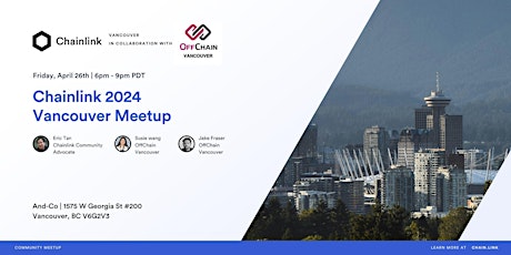 Chainlink & OffChain Vancouver Web3 Meetup - Apr 2024