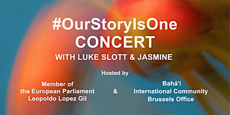 Primaire afbeelding van #OurStoryIsOne Concert with Luke Slott & Jasmine