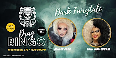 Imagem principal do evento Dark Fairytale - Drag Bingo -  FARMINGDALE, NY