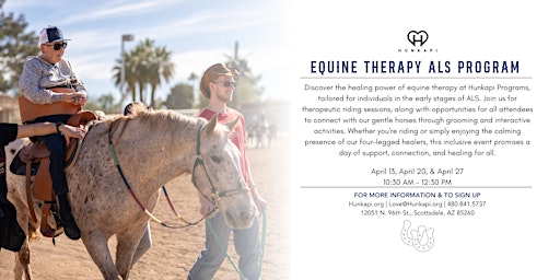 Imagen principal de Equine Therapy ALS Program