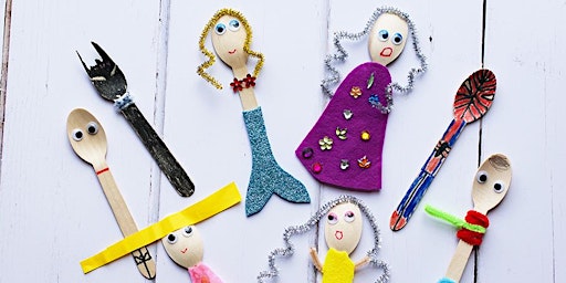 Imagen principal de Creation Club: Mini Wooden Spoon Puppets & Theatre