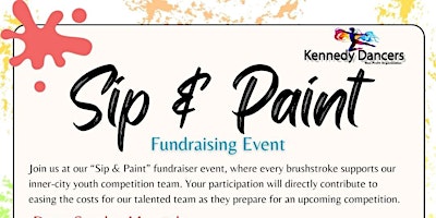 Image principale de Sip & Paint Fundraiser Event
