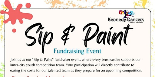 Hauptbild für Sip & Paint Fundraiser Event