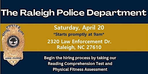 Raleigh PD Hiring Event primary image