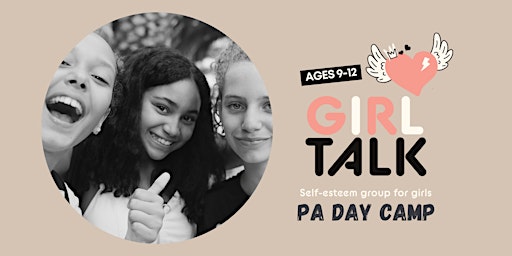 Primaire afbeelding van Girl Talk: Self-Esteem Group for Girls