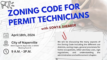 Image principale de Zoning Code for Permit Technicians & Code Enforcement