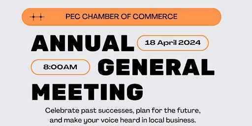 Imagem principal do evento PEC Chamber: Annual General Meeting