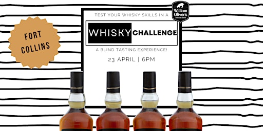 Imagem principal do evento Whiskey Expert Challenge: A Blind Tasting Experience!