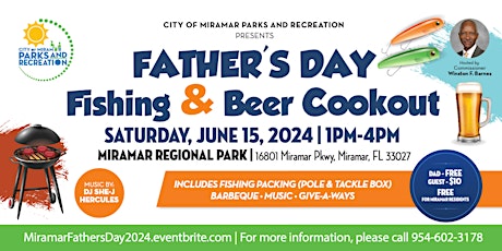 Miramar Father's Day Fish, Golf and Beer Cookout