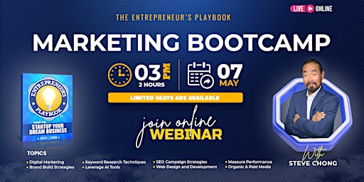 Digital Marketing BOOTCAMP by The Entrepreneur's Playbook primary image