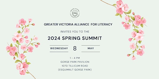 Hauptbild für 2024 Spring Summit for Literacy (presented by Greater Victoria Alliance)