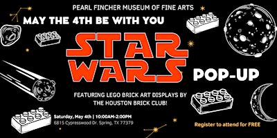 May the 4th Be With You, Star Wars LEGO Brick Art Pop-Up primary image