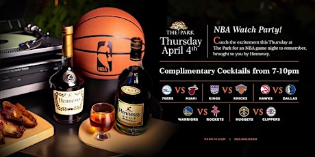 NBA Watch Party Thursday at The Park! primary image