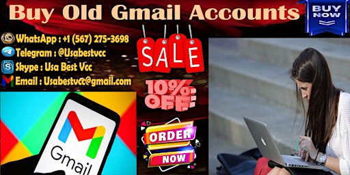 Primaire afbeelding van Buy Old Gmail Accounts- USA GMAIL Accounts