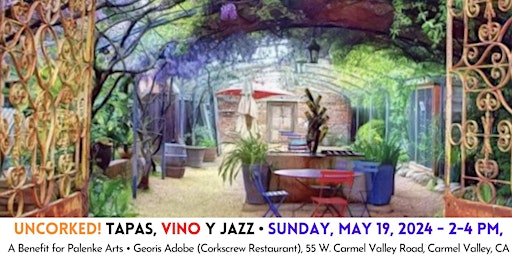 Imagem principal do evento Tapas, Vino & Jazz, a benefit for Palenke  Arts