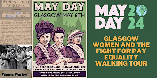 Imagem principal do evento Glasgow Women and The Fight for Pay Equality- Walking Tour