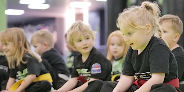 Free Trial Martial Arts Class for 3-5 year olds