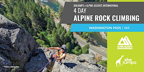 SheJumps x AAI | 4 Day Alpine Rock Climbing | Washington Pass | WA