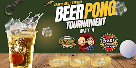 SPORTS GRILL BEER PONG TOURNAMENT