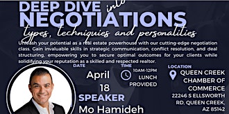 Imagem principal do evento Deep Dive into  Negotiations