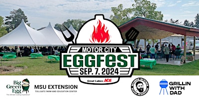 Imagem principal de Third Annual Motor City EGGFest | BBQ Competition | Great Lakes Ace