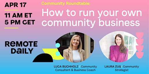 Primaire afbeelding van How to run your own community business