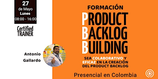 Immagine principale di Formación Product Backlog Building (PBB) Presencial en Colombia 