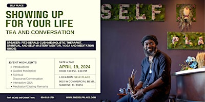 Showing up for your life - tea and spiritual conversation primary image