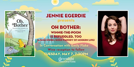 Book Event: Jennie Egerdie