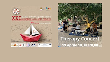 BECOMING NO ONE THERAPY CONCERT- XXI CONGRESSO SULLE ARTI TERAPIE DI ARTEDO primary image