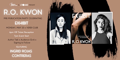 Imagen principal de R.O. Kwon: Exhibit Launch Party with Ingrid Rojas Contreras