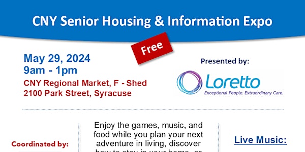 CNY Senior Housing & Information Expo - Attendee Registration