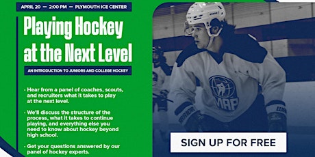 Playing Hockey At The Next Level: An Introduction to Juniors and College