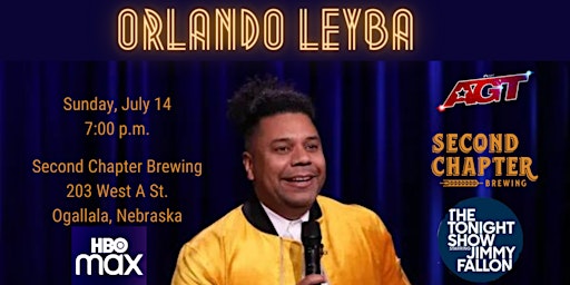 Imagem principal do evento Live Comedy with Orlando Leyba