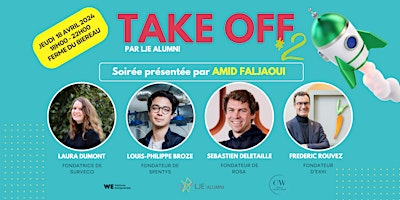 Primaire afbeelding van Take Off #2 - Oser Partager Inspirer - par LJE ALUMNI