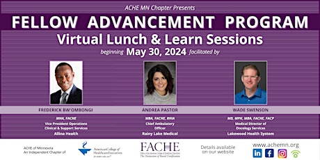 ACHE MN Fellow Advancement Program