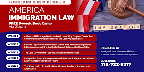 Imagem principal de Introduction to U.S. Immigration Law