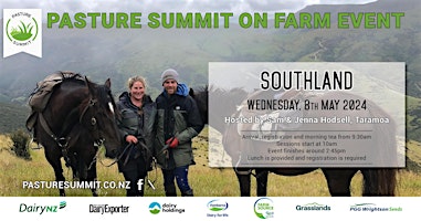 Imagem principal do evento Pasture Summit Autumn  2024 - Southland