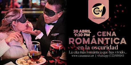 CENA ROMÁNTICA EN LA OSCURIDAD