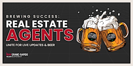 Brewing Success: Real Estate Agents Unite For Live Updates & Beer